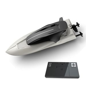 Barco RC de alta qualidade 2.4G de alta velocidade com controle remoto submarino elétrico modelo de remo barco brinquedos de verão para crianças