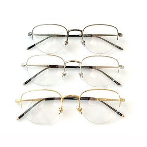 Myopia Eyeglasses дизайнерское видение кадр мужчин женские металлические украсить прозрачную очко оттупки объектив пользовательских фотохромных асферических линз рецептурные очки 2022