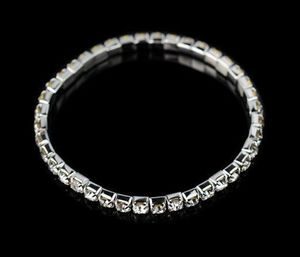 Charme pulseira para mulheres braceletes de casamento pulseiras / prata p bling pulseira elástica pulseira