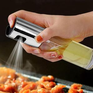 BBQ Cooking Glass Oil Sprayer Glass Oil Sprayer Olive Pump Stainless Steel Spray Oil Bottle Sprayer Can Jar Pot Kitchen Tool GGA3762