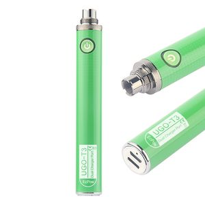 Ugo T3 Vape Ego Pil Çift USB Şarj Port 1300mAh 510 İplik Ön Isıtma Buharlaştırıcı Kalem VV Piller E Sigara