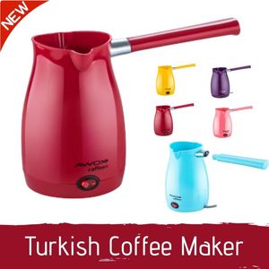Портативный электрический электрический турецкий кофейный кастрюль Эспрессо электрическая кофеварка кипяченое молоко