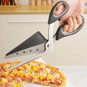 Ножницы для пиццы из нержавеющей стали Съемные ножницы для пиццы пиццы ножницы для выпечки инструмента