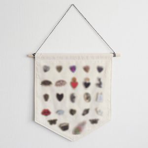 Знаки для хранения значков флаги для детской комнаты Blank Badges Display Cotton Pin