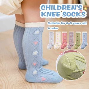 Sonbahar Bebek Kız Çorap Toddler Bebek Çocuk Kız Sıcak Diz-Yüksek Çorap Çorap Orta Buzağı Uzunluğu Çorap Yumuşak Giyim G1224