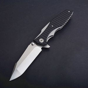 Продвижение 0393 Flipper складной нож 8CR13MOV Blade Blade G10 + стальная ручка шарикоподшипника Быстрая открытая складка ножей EDC Gear