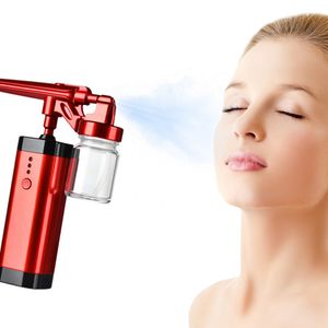 50ML Airbrush USB Charge Mini Air Compressor Spray Gun For Tattoo Body Painting Nail Art Paint Sprayer Nano Mist Moisturize Skin