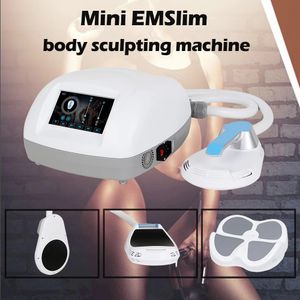 Mini Emslim RF Tesla Тело для похудения Машина Электромагнитный Магнизм Волна Мышцы Здание Инструмент Hiemt Жир Сжигание EMS Slim Мышцы Стимулируйте для домашнего использования