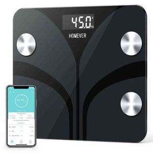 Bluetooth Smart Weight Digital Fat Scale FG220LB-A Автоматический мониторинг веса Фитнес Весы для здоровья Весы для жира H1229