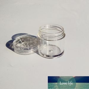 5 шт. * 10G Очистить круглые сильные бутылки JARS POT Контейнер пустой косметический пластиковый контейнер для хранения ногтей.