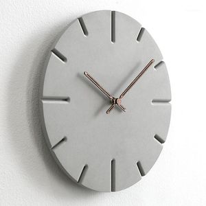 Duvar Saatleri 2021 Saat MDF Ahşap Modern Tasarım Vintage Rustik Shabby Sessiz Sanat İzle Ev Dekorasyonu1