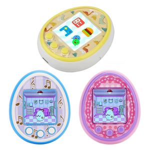 Yeni Sıcak Tamagochi Elektronik Evcil Oyuncak Sanal Pet Retro Siber Komik Tumbler Ver Oyuncaklar Çocuklar için El Oyun Makinesi LJ201105