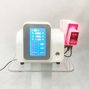 Sıcak Satış Diyot Lazer Lipo Lazer Sistemi Yağ Yakma Selülit Temizleme 10 Pedler Güzellik Vücut Şekillendirme RF Zayıflama Spa Salon Makinesi Taşınabilir