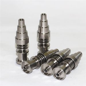 El Aletleri 6 in 1 Domeless Titanyum Tırnak GR2 Çiviler Ortak 10mm 14mm ve 18mm Cam Bong Su Borusu G9 Polinay Dnail