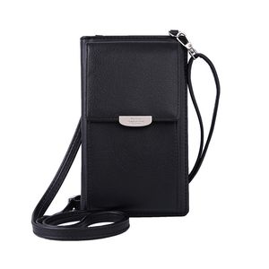 Vendita di alta qualità di marca mini Crossbody Borsa a tracolla donne Cell Phone Leather Pocket signore della frizione della borsa di moda Hasp borse femminili