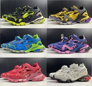 Running Man Atletik Ayakkabı Ciagabalen Triple S 4.0 Kadın Ayakkabıları Orijinal Deri
