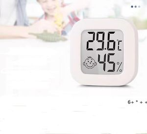 Бытовые крытые высокоточные цифровые термометры и гигрометр прибор с улыбающимся лицом электронно-гигрометры RRF13255