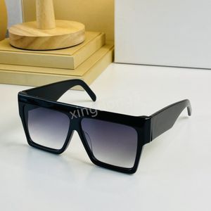 Винтажные дизайнерские солнцезащитные очки для мужчины Женщина мода Big Square Rame Top Lopise Sun Glasses Leopard PC Рамка 40030 с розничной коробкой и корпусом