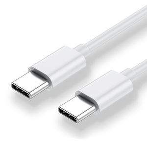 USB C Kablosu USBC C-to-C 18 W PD Hızlı Şarj USB-C Kabloları Xiaomi Samsung Galaxy için