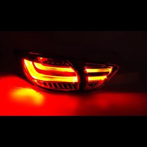 Автозапчасти дневные ходовые огни ABS Материал для Mazda CX-5 CX5 2013-2015 Автомобильные луковицы Светодиодные Парковочные лампы Динамический сигнал Света Задние фонари