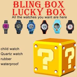 relógios masculinos caixa de bling top Lucky caixa relógios femininos bolso aleatório caixa surpresa surpresa bolsa sorte pacote de presente montre de luxe relógio automático