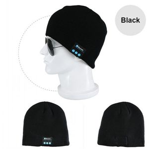 Зимние Bluetooth-совместимые наушники USB аккумуляторная музыка гарнитура теплые вязание шапки шапка беспроводные спортивные наушники высокого качества