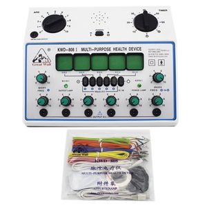 KWD-808I 6 Channels Tens UNIT. Multi-Purpose Acupuncture Stimulator Health Massage Device Electrical nerve muscle stimulator