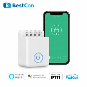 4PCS/SET Broadlink BestConcon McB1 DIY Wi -Fi Switch Беспроводной интеллектуальный домов автоматический реле контроллер реле для Google Home Light Timer