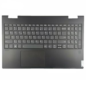 Nova caixa superior do teclado retroiluminado para lenovo yoga C740-15 740-15 5cb0u43820