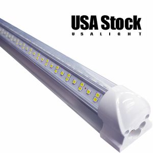 Dükkan için LED Ligns SMD Işık 8ft Işık TTUBE Toptan V Şekilli Entegre Bulbebek 110 V Süper Brite Beyaz Leds Mağazalar Işık