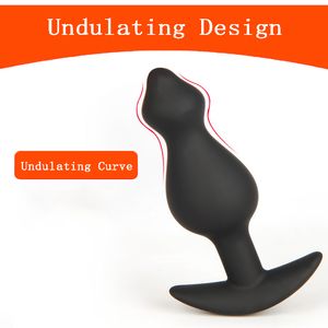 Massagem silicone anal vibrador mini pequeno grande wearable contas anal butt plug pênis falso vibrador g ponto estimulação brinquedos sexuais para masculino feminino