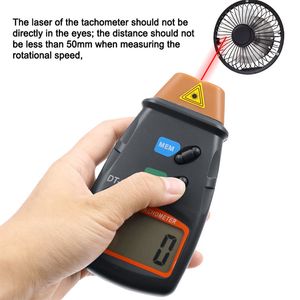 DT-2234C + temassız dijital lcd lazer fotoğraf takometre mini rpm tester metre