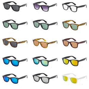 Высочайшее качество 28 Цветов В наличии Роскошные Солнцезащитные очки UV400 Защита Спорт Солнцезащитные Очки Унисекс Открытые Линзы Поставляются с Кожаным Чехол, Ткань, Коробка