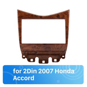 Passia Panel Dash Kit 2Din Car DVD Radio для 2007 года Honda Accord Trim Bezel Прочная пластиковая рамка 173 * 98 мм Деревянный цвет