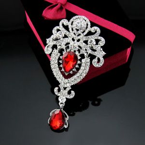 Diam￵es da moda Crown Drop Broches Pins Corsage Clips Broche de casamento para homens para homens J￳ias de moda Will e Sandy Gift