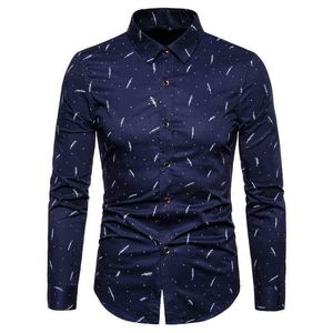 2021 Moda Marka Tasarımcısı Gömlek Erkek Elbise Gömlek Pamuk 5XL Slim Fit Sokak Giyim Uzun Kollu Yüksek Kaliteli Rahat Giysiler G0105
