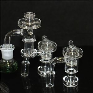 Fumar quartzo vácuo bangers unhas Árvor sem preocupação 14mm 18mm para tubulações de vidro de vidro bongs cinzeiro