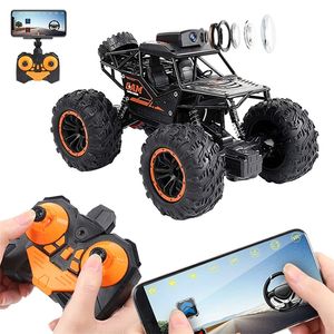 RC Araba 2.4G 720p WiFi FPV HD Kamera SUV off-road Yüksek Hızlı Uzaktan Kumanda Drift Araba Tırmanma Araba Çocuk Oyuncakları 220302