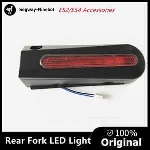 Orijinal Akıllı Elektrikli Kick Scooter Arka Çatal Sağ LED Işık Ninebot ES2 ES4 Için Katlanabilir Hover Paten Kurulu Işık Aksesuarları