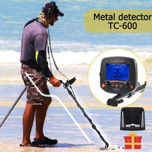Metal Detectors TC-600 13 Inch Detector Underground Professional Depth Search Finder Gold Treasure Detecting Pinpointer