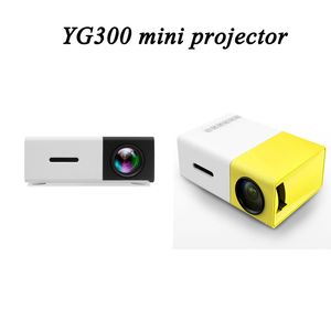 Mini Projector YG300 LED Taşınabilir 320 x 240 Piksel Medya Lambası Tiyatrosu Sinema Genel Home Scens Video Player