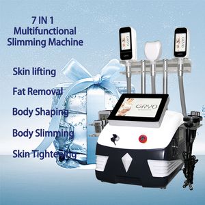 2 Yıl Garanti Kriyoterapi Yağ Donduru Vücut Zayıflama Makinesi RF Kırışıklık Temizleme Radyo Frekansı Yüz Ekipmanları Ev Kullanımı için