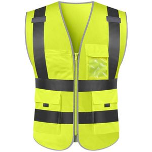 Safety Vest Reflective surveyor emergency for construction SFVest personal protective equipment