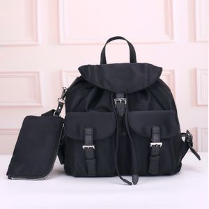 Оптовый модный рюкзак для женщин, модный рюкзак для мужчин, холщовая сумка через плечо, классическая сумка-рюкзак, сумка-мессенджер, парашютная ткань