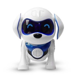 Elektronik Pet Oyuncak Köpekler ile Müzik Sing Dansı Yürüyüş Akıllı Mekanik Kızılötesi Algılama Akıllı Robot Köpek Oyuncak Hayvan Hediye 201212