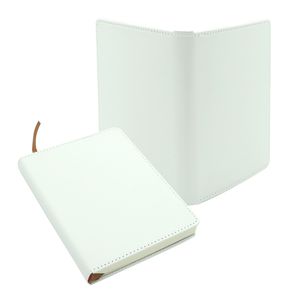 Quaderno per diario vuoto per sublimazione A4 A5 A6 Taccuino con stampa personalizzata a trasferimento termico bianco semplice