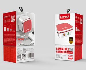 18W Hızlı Uyarlamalı Duvar Şarj Cihazı 2USB Seyahat Evi Hızlı Güç Adaptörü QC3.0 ABD UK EU AU Fiş En Kalite CE FCC ROHS Perakende Paketi ile