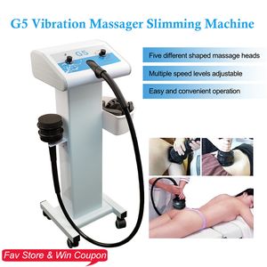 Высококачественный массажер для тела G5, вибратор для сжигания жира, косметический аппарат для похудения с вибрацией