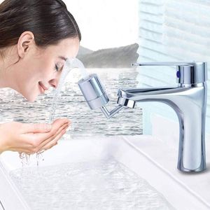 Bathroom Sink Faucets Universal Filter For Basin Faucet Water Saving Nozzle Sprayer Kitchen Tap Extension Extender Bubbler FACIIO