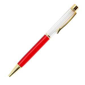 Япония Канцтовары Рождественские подарки Пустой Плавающий блеск DIY Ручка Детская Высушенная Цветок Маленькая оболочка Хрусталь Crystal Pen Ballpoint Pen